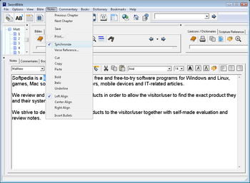 SwordBible Portable screenshot 5
