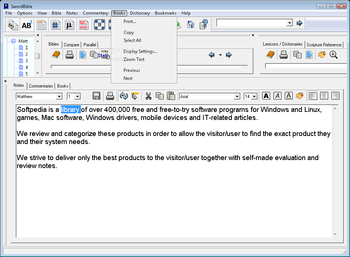 SwordBible Portable screenshot 7