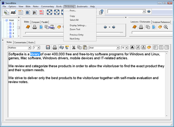 SwordBible Portable screenshot 8