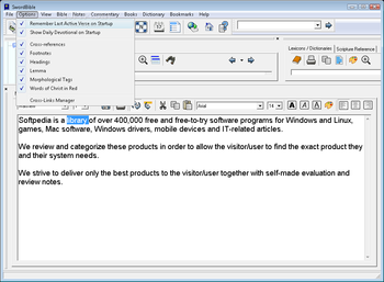 SwordBible Portable screenshot 9