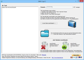 SWX-Crypt screenshot