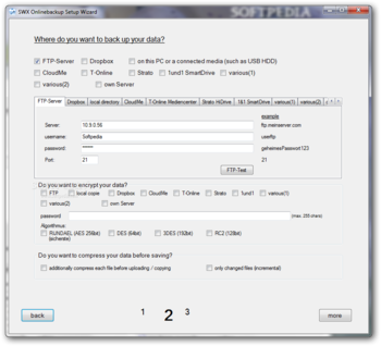 SWX-Onlinebackup screenshot 4