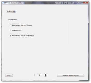 SWX-Onlinebackup screenshot 5