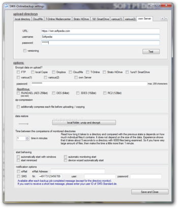 SWX-Onlinebackup screenshot 7