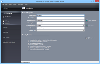 Symantec Encryption Desktop screenshot 10