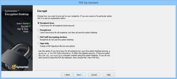 Symantec Encryption Desktop screenshot 12