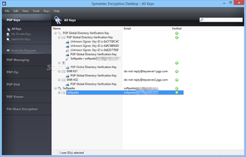 Symantec Encryption Desktop screenshot 3