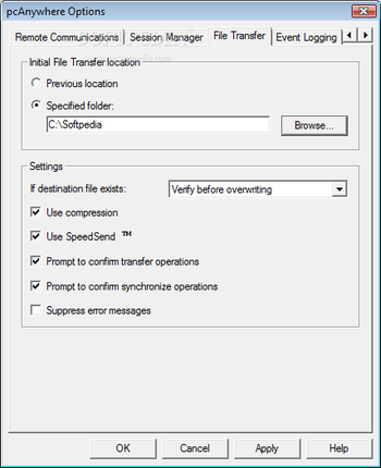 Symantec pcAnywhere screenshot 11