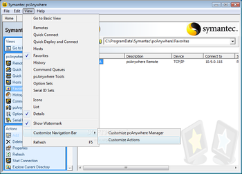 Symantec pcAnywhere screenshot 5