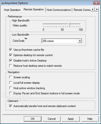 Symantec pcAnywhere screenshot 7