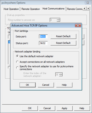 Symantec pcAnywhere screenshot 9