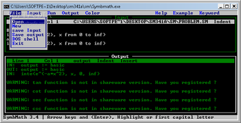 SymbMath screenshot 2