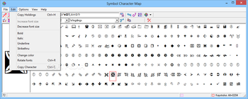 Symbol Character Map screenshot 3