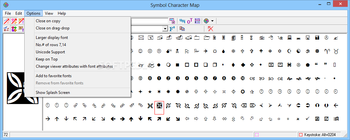 Symbol Character Map screenshot 4