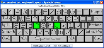 SymbolChooser screenshot 4