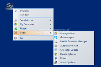 SyMenu screenshot