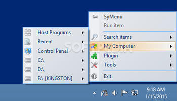 SyMenu screenshot 2