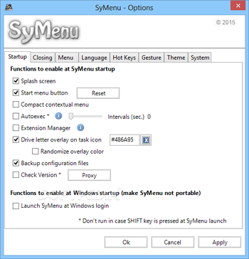 SyMenu screenshot 6