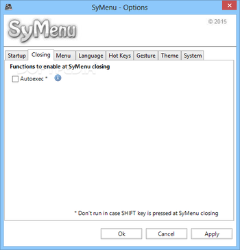 SyMenu screenshot 7