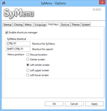 SyMenu screenshot 9