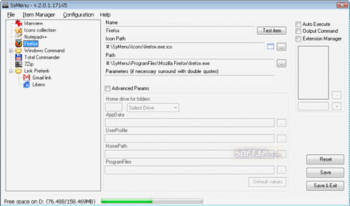 SyMenu screenshot 2