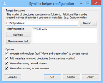 Symlink helper screenshot 3
