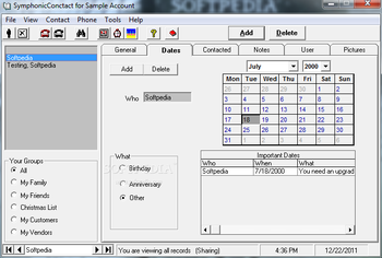 Symphonic Contact screenshot 2