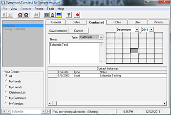 Symphonic Contact screenshot 3