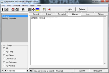 Symphonic Contact screenshot 4