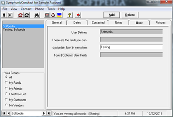 Symphonic Contact screenshot 5