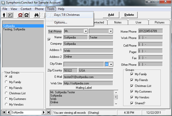 Symphonic Contact screenshot 9
