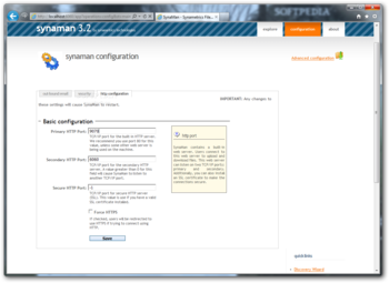 SynaMan screenshot 6