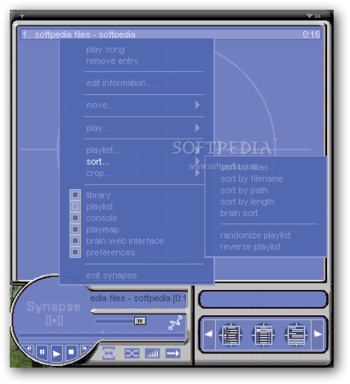 Synapse Media Player screenshot 3