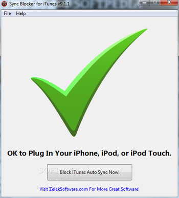 Sync Blocker for iTunes screenshot 2