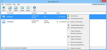 Sync Breeze Pro screenshot