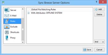 Sync Breeze Server screenshot 14