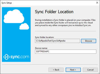 Sync screenshot 2