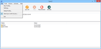 Sync2 screenshot 2