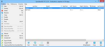 SyncBackSE screenshot 15