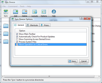 SyncBreeze screenshot 4