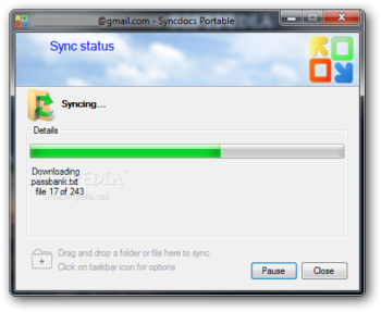 Syncdocs Portable screenshot 2
