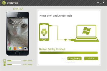SyncDroid screenshot 2