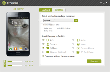 SyncDroid screenshot 3