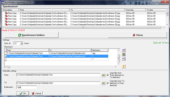 SyncFolders screenshot 2