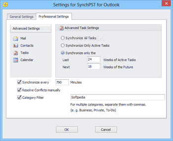 SynchPST for Outlook screenshot 5