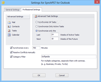 SynchPst for Outlook screenshot 5