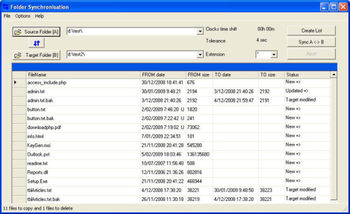 Synchrocopy screenshot