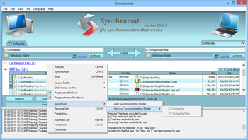 Synchromat screenshot 2