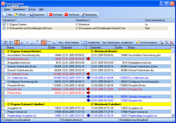 Synchronizer screenshot 3