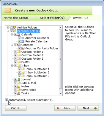 Syncing.NET screenshot
